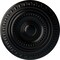 Ekena Millwork Artis Ceiling Medallion (Fits Canopies up to 6 7/8"), Hand-Painted Jet Black, 15 3/4"OD x 1 3/8"P CM15ARBLF - alternate 1